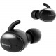 Philips In-Ear True Wireless Headphones - Stereo - True Wireless - Bluetooth - 32.8 ft - 20 Hz - 20 kHz - Earbud - Binaural - In-ear - Echo Cancelling Microphone - Black TAT3215BK/00