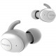 Philips In-Ear True Wireless Headphones - Stereo - True Wireless - Bluetooth - 32.8 ft - 20 Hz - 20 kHz - Earbud - Binaural - In-ear - Echo Cancelling Microphone - White TAT3215WT/00