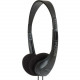 Koss Tm602 Headphone - Stereo - Black - Mini-phone - Wired - 32 Ohm - 100 Hz 18 kHz - Binaural - Supra-aural - 4 ft Cable TM-602