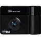 Transcend DrivePro 550B Digital Camcorder - 2.4" LCD Screen - STARVIS - Full HD - 16:9 - H.264, MP4 - USB - microSD - GPS - Memory Card - Suction Mount, Dashboard Mount TS-DP550B-64G