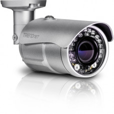 Trendnet TV-IP344PI 4 Megapixel Network Camera - Color - 98.43 ft Night Vision - Motion JPEG, H.264, 3GPP - 2688 x 1520 - 2.80 mm - 12 mm - 4.2x Optical - CMOS - Cable - Bullet - TAA Compliance TV-IP344PI