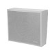 Valcom V-1061-W 1-way Surface Mount, Wall Mountable Speaker - 12 W RMS - White - 80 Hz to 15 kHz - 45 Ohm - TAA Compliance V-1061-W