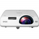 Epson PowerLite 535W Short Throw LCD Projector - 16:10 - White - 1280 x 800 - Front, Rear, Ceiling - 720p - 5000 Hour Normal Mode - 10000 Hour Economy Mode - WXGA - 16,000:1 - 3400 lm - HDMI - USB - VGA In - 2 Year Warranty V11H671020