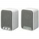 Epson ELPSP02 2.0 Speaker System - 30 W RMS - White - 80 Hz - 20 kHz - RoHS, TAA, WEEE Compliance V12H467020