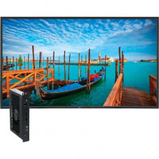 NEC Display 55" Digital Signage Solution w/ V552 & Single Board Computer - 55" LCD Atom 1.60 GHz - 1920 x 1080 - Edge LED - 320 Nit - 1080p - HDMI - DVI - SerialEthernet - Black V552-PC2