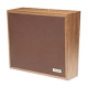 Valcom VC-1063A Wall Mountable Speaker - 12 W RMS - Walnut, Brown - 60 Hz to 12 kHz - 45 Ohm VC-1063A