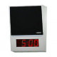 Valcom IP Speaker Surface Mt W Digital Clock - - TAA Compliance VIP-411A-DS-IC
