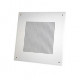 Valcom IP Square Faceplate 8" Speaker, White - TAA Compliance VIP-428A