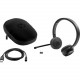 HP UC Wireless Duo Headset - Stereo - Wireless - Bluetooth - 98.4 ft - Over-the-head - Binaural - Supra-aural - Noise Canceling W3K09AA#ABA