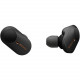 Sony WF-1000XM3 Wireless Noise Cancelling Headphones - Stereo - Wireless - Bluetooth - 30 ft - 20 Hz - 20 kHz - Earbud - Binaural - In-ear - Noise Canceling - Black WF1000XM3/B
