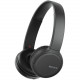 Sony WH-CH510 Wireless Headphones - Stereo - Wireless - Bluetooth - 32.8 ft - 20 Hz - 20 kHz - Over-the-head - Binaural - Supra-aural - Black WHCH510/B