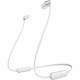 Sony WI-C310 Wireless In-Ear Headphones (White) - Stereo - Wireless - Bluetooth - 30 ft - 20 Hz - 20 kHz - Behind-the-neck, Earbud - Binaural - In-ear - White WIC310/W