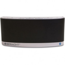 Spracht Blunote2.0 Speaker System - 10 W RMS - Wireless Speaker(s) - Portable - Battery Rechargeable - Black - Bluetooth - USB - Wireless Audio Stream, Microphone, Passive Radiator, Digital signal processing (DSP), Lightweight, LED Indicator, USB Charging