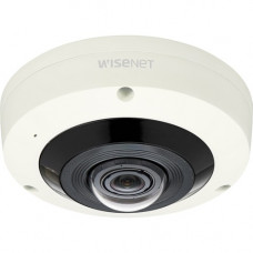 Hanwha Group Wisenet XNF-8010RVM 6 Megapixel Indoor/Outdoor Network Camera - Color - Fisheye - 49.21 ft Infrared Night Vision - H.265, H.264, MJPEG - 2048 x 2048 - 1.60 mm Fixed Lens - CMOS - Box Mount, Wall Mount, Tilted Mount, Pendant Mount, In-ceiling,