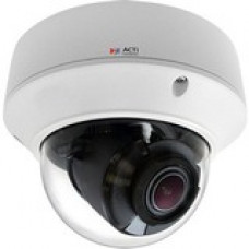 ACTi Z83 2 Megapixel Network Camera - Dome - 131.23 ft Night Vision - Motion JPEG, H.264, H.265, H.264B, H.264M - 1920 x 1080 - 4.3x Optical - CMOS - Junction Box Mount, Flush Mount Z83