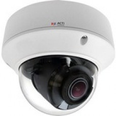 ACTi Z84 4 Megapixel Network Camera - Dome - 131.23 ft Night Vision - Motion JPEG, H.264, H.265, H.264B, H.264M - 2592 x 1520 - 4.3x Optical - CMOS - Junction Box Mount, Flush Mount Z84