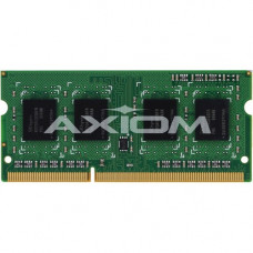 Axiom 8GB DDR3L-1600 Low Voltage SODIMM for Lenovo - 0B47381, 03X6657 - 8 GB - DDR3L SDRAM - 1600 MHz DDR3-1600/PC3-12800 - 1.35 V - ECC - Unbuffered - 204-pin - SoDIMM 0B47381-AX