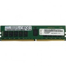 Lenovo 32GB TruDDR4 Memory Module - For Server - 32 GB - DDR4-3200/PC4-25600 TruDDR4 - 3200 MHz Dual-rank Memory - 1.20 V - Registered - 288-pin - DIMM 4X77A08634