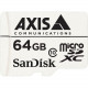 Axis 64 GB microSDXC - Class 10 - 20 MB/s Read - 20 MB/s Write10 Pack 5801-961