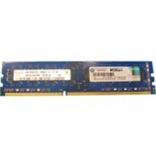 HP 4GB DDR3 SDRAM Memory Module - For Notebook - 4 GB - DDR3-1600/PC3-12800 DDR3 SDRAM - 1600 MHz - CL11 - 1.50 V - Non-ECC - Unbuffered - 240-pin - DIMM 671613-001