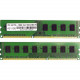 VisionTek 2 x 4GB PC3-12800 DDR3 1600MHz 240-pin DIMM Memory Module - For Desktop PC - 8 GB (2 x 4 GB) - DDR3-1600/PC3-12800 DDR3 SDRAM - CL9 - 1.50 V - 240-pin - DIMM 900626