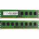 VisionTek 2 x 4GB PC3-12800 DDR3 1600MHz 240-pin DIMM Memory Module - For Desktop PC - 8 GB (2 x 4 GB) - DDR3-1600/PC3-12800 DDR3 SDRAM - CL9 - 1.50 V - 240-pin - DIMM 900626