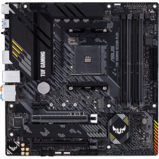 Asus TUF GAMING B550M-PLUS Desktop Motherboard - AMD Chipset - Socket AM4 - 128 GB DDR4 SDRAM Maximum RAM - DIMM, UDIMM - 4 x Memory Slots - Gigabit Ethernet - 6 x USB 3.1 Port - HDMI - 1 x RJ-45 - 4 x SATA Interfaces 90MB14A0-M0AAY0