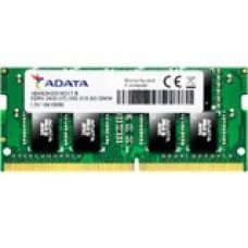 A-Data Technology  Adata 16GB DDR4 SDRAM Memory Module - For Notebook - 16 GB (1 x 16GB) - DDR4-2400/PC4-19200 DDR4 SDRAM - 2400 MHz - CL17 - 1.20 V - Non-ECC - Unbuffered - 260-pin - SoDIMM - Lifetime Warranty AD4S2400716G17-BGN