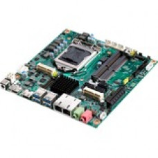 Advantech AIMB-285 A2 Desktop Motherboard - Intel Chipset - Socket H4 LGA-1151 - 32 GB DDR4 SDRAM Maximum RAM - SoDIMM - 2 x Memory Slots - Gigabit Ethernet - 4 x USB 3.0 Port - HDMI - 1 x RJ-45 - 2 x SATA Interfaces AIMB-285L-00A2E