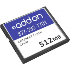 AddOn Cisco CISCO/512CF Compatible 512MB Flash Upgrade - 100% compatible and guaranteed to work AOCISCO/512CF