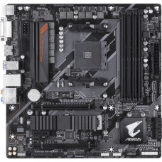 Gigabyte Technologies Aorus Ultra Durable B450 AORUS M Desktop Motherboard - AMD Chipset - Socket AM4 - 64 GB DDR4 SDRAM Maximum RAM - UDIMM, DIMM - 4 x Memory Slots - Gigabit Ethernet - 6 x USB 3.1 Port - HDMI - DVI - 6 x SATA Interfaces B450 AORUS M