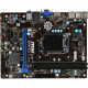 Micro-Star International  MSI B85M-E33 Desktop Motherboard - Intel Chipset - Socket H3 LGA-1150 - Micro ATX - 1 x Processor Support - 32 GB DDR3 SDRAM Maximum RAM - 1.33 GHz Memory Speed Supported - 2 x Memory Slots - Serial ATA/600, Serial ATA/300 Contro