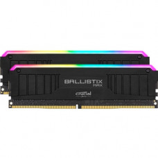 Micron Crucial Ballistix MAX RGB 32GB (2 x 16GB) DDR4 SDRAM Memory Kit - For Desktop PC, Motherboard - 32 GB (2 x 16 GB) - DDR4-4400/PC4-35200 DDR4 SDRAM - CL19 - 1.40 V - Non-ECC - Unbuffered - 288-pin - DIMM BLM2K16G44C19U4BL
