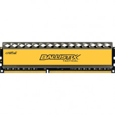Micron Crucial Ballistix Tactical 4GB (1 x 4 GB) DDR3 SDRAM Memory Module - For Workstation - 4 GB (1 x 4GB) - DDR3-1600/PC3-12800 DDR3 SDRAM - 1600 MHz - CL8 - Non-ECC - Unbuffered - 240-pin - DIMM - Lifetime Warranty BLT4G3D1608DT1TX0