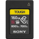 Sony 160 GB CFexpress Type A - 1 Pack - 800 MB/s Read - 700 MB/s Write - 5 Year Warranty CEAG160T