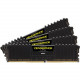 Corsair VENGEANCE LPX 128GB DDR4 SDRAM Memory Module - For Motherboard - 128 GB (4 x 32 GB) - DDR4-3600/PC4-28800 DDR4 SDRAM - CL18 - 1.35 V - 288-pin - DIMM CMK128GX4M4D3600C18