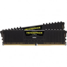 Corsair Vengeance LPX 16GB (2x8GB) DDR4 DRAM 2133MHz C13 Memory Kit - Black - 16 GB (2 x 8 GB) - DDR4-2133/PC4-17000 DDR4 SDRAM - CL13 - 1.20 V - Unbuffered - 288-pin - DIMM CMK16GX4M2A2133C13