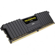 Corsair Vengeance LPX 16GB (2 x 8GB) DDR4 DRAM 3200MHz C16 Memory Kit - Black - 16 GB (2 x 8 GB) - DDR4-3200/PC4-25600 DDR4 SDRAM - CL16 - 1.20 V - Non-ECC - Unbuffered - 288-pin - DIMM CMK16GX4M2Z3200C16