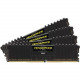 Corsair Vengeance LPX 32GB (4x8GB) DDR4 DRAM 3600MHz C18 Memory Kit - Black - 32 GB (4 x 8 GB) - DDR4-3600/PC4-28800 DDR4 SDRAM - CL18 - 1.35 V - Unbuffered - 288-pin - DIMM CMK32GX4M4B3600C18