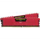Corsair Vengeance LPX 8GB (2x4GB) DDR4 DRAM 2666MHz C16 Memory Kit - Red - 8 GB (2 x 4 GB) - DDR4-2666/PC4-21300 DDR4 SDRAM - CL16 - 1.20 V - Unbuffered - 288-pin - DIMM CMK8GX4M2A2666C16R