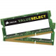 Corsair 16GB DDR3L SODIMM Memory (CMSO16GX3M2C1600C11) - For Notebook - 16 GB (2 x 8 GB) - DDR3-1600/PC3-12800 DDR3 SDRAM - CL11 - 1.35 V - Unbuffered - 204-pin - SoDIMM CMSO16GX3M2C1600C11
