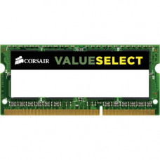 Corsair ValueSelect 8GB DDR3 SDRAM Memory Module - For Notebook - 8 GB (1 x 8 GB) - DDR3-1600/PC3-12800 DDR3 SDRAM - CL11 - 1.50 V - Non-ECC - Unbuffered - 204-pin - SoDIMM CMSO8GX3M1A1600C11