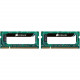 Corsair 8GB DDR3 SDRAM Memory Module - 8GB (2 x 4GB) - 1333MHz DDR3-1333/PC3-10600 - Non-ECC - DDR3 SDRAM - 204-pin SoDIMM CMSO8GX3M2A1333C9