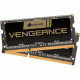Corsair Vengeance 16GB DDR3 SDRAM Memory Module - For Notebook - 16 GB (2 x 8 GB) - DDR3-1600/PC3-12800 DDR3 SDRAM - CL10 - 1.50 V - Non-ECC - Unbuffered - 204-pin - SoDIMM CMSX16GX3M2A1600C10
