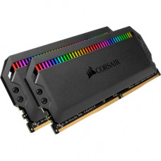 Corsair Dominator Platinum RGB 32GB (2 x 16GB) DDR4 DRAM 3200MHz C16 Memory Kit - 32 GB (2x16GB) - DDR4-3200/PC4-25600 DDR4 SDRAM - 3200 MHz - CL16 - 1.35 V - Non-ECC - 288-pin - DIMM - Lifetime Warranty CMT32GX4M2E3200C16