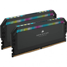 Corsair Dominator Platinum RGB 32GB (2x16GB) DDR5 DRAM 5200MHz C38 Memory Kit - Black - For Desktop PC - 32 GB (2 x 16GB) - DDR5 5200/PC5-41600 DDR5 SDRAM - 5200 MHz - CL38 - 1.25 V - Non-ECC - 288-pin - DIMM - Lifetime Warranty CMT32GX5M2B5200C38