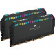 Corsair Dominator Platinum RGB 32GB (2x16GB) DDR5 DRAM 5200MHz C38 Memory Kit - Black - For Desktop PC - 32 GB (2 x 16GB) - DDR5 5200/PC5-41600 DDR5 SDRAM - 5200 MHz - CL38 - 1.25 V - Non-ECC - 288-pin - DIMM - Lifetime Warranty CMT32GX5M2B5200C38