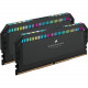 Corsair Dominator Platinum RGB 32GB (2 x 16GB) DDR5 DRAM 5600MHz C36 Memory Kit - Black - For Motherboard, Desktop PC - 32 GB (2 x 16GB) - DDR5-5600/PC5-44800 DDR5 SDRAM - 5600 MHz - CL36 - 1.25 V - Non-ECC - Unregistered, Unbuffered - 288-pin - DIMM - Li