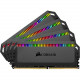 Corsair Dominator Platinum RGB 64GB DDR4 SDRAM Memory Module - For Desktop PC - 64 GB (4 x 16 GB) - DDR4-3466/PC4-27700 DDR4 SDRAM - CL16 - 1.35 V - Non-ECC - Unbuffered - 288-pin - DIMM CMT64GX4M4C3466C16