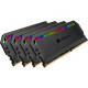 Corsair Dominator Platinum RGB 64GB DDR4 SDRAM Memory Module - For Desktop PC - 64 GB (4 x 16 GB) - DDR4-3600/PC4-28800 DDR4 SDRAM - CL16 - 1.35 V - 288-pin - DIMM CMT64GX4M4K3600C16